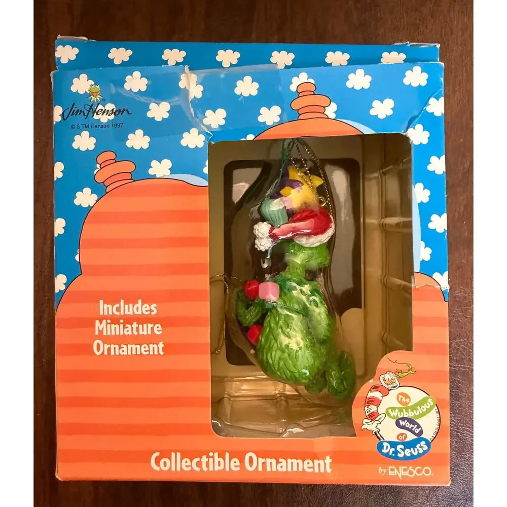 Enesco The Wubbulous World Of Dr. Seuss Collectible Ornament Set In Box LN